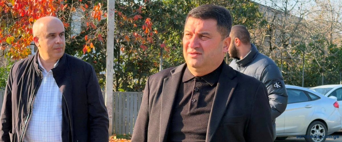 სამტრედიის მუნიციპალიტეტის მერი დავით ბახტაძე საჯავახოს ადმინისტრაციულ ერთეულში