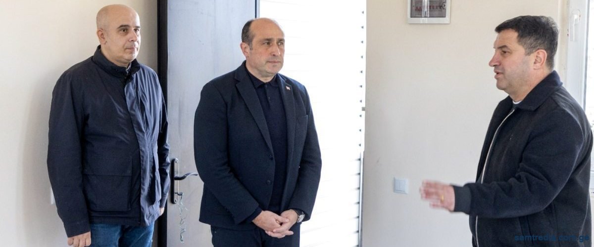 მუნიციპალიტეტში მიმდინარე ინფრასტრუქტურული პროექტების  გაცნობა