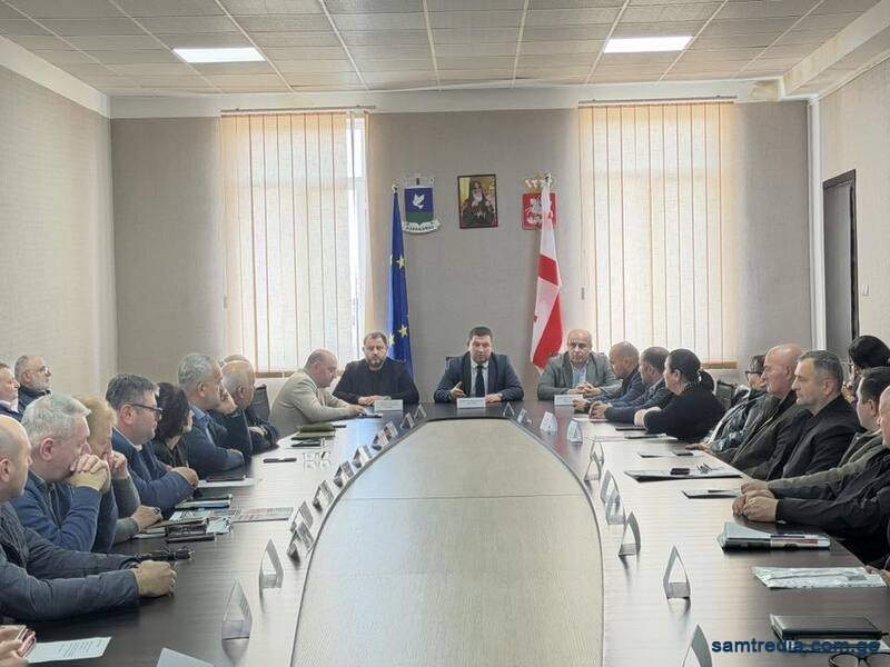 შეხვედრა მუნიციპალიტეტის მერიაში