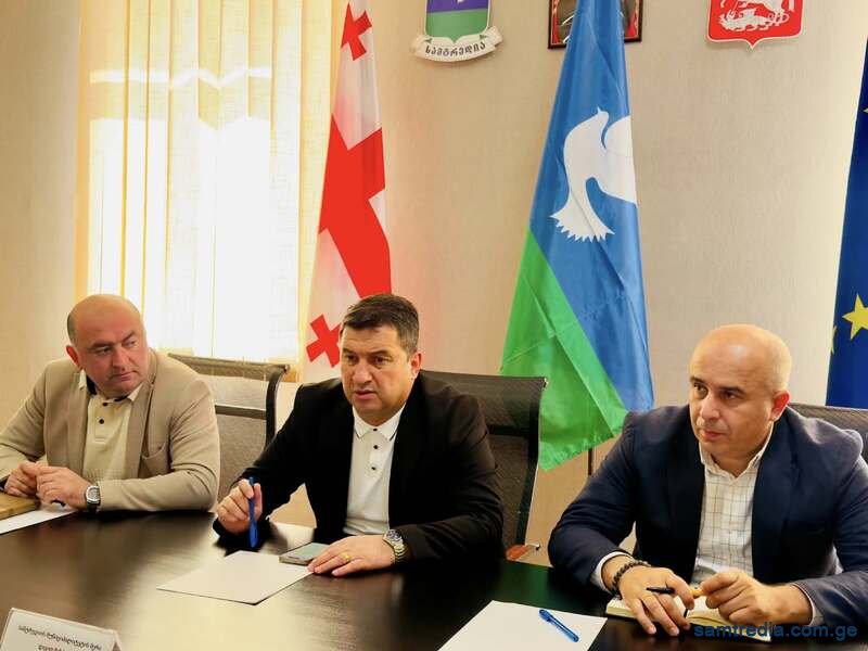 მუნიციპალიტეტის მერი დაგეგმილ პროექტებზე საუბრობს